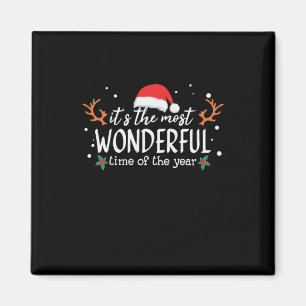 Weihnachten ist es die wunderbarste Zeit Magnet