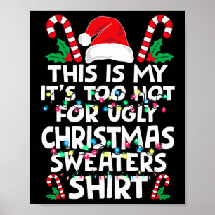 Weihnachten ist es zu heiß für Weihnachten Poster