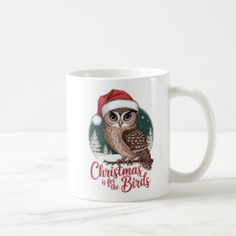 "Weihnachten ist für Vögel - Urlaubskunst" Kaffeetasse