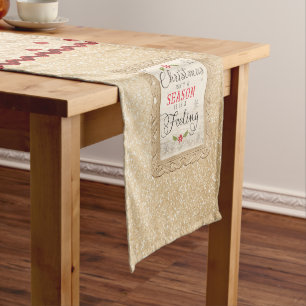 Weihnachten ist Gefühl Medium Table Runner Mittelgroßer Tischläufer