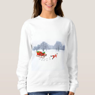 Weihnachten ist gestoppt Sweatshirt