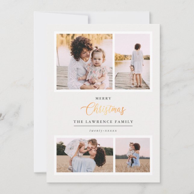 Weihnachten ist Gold | Elfenbeinküste Elegante 4 F (Vorderseite)