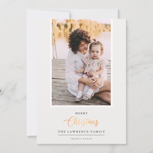 Weihnachten ist Gold | Elfenbeinküste Modernes ver (Vorderseite)