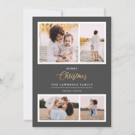 Weihnachten ist Gold | Graue Elegante 4 Foto Urlau