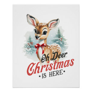 Weihnachten ist hier poster
