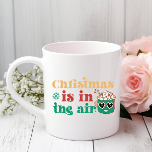 Weihnachten ist in der Air Coffee Tasse