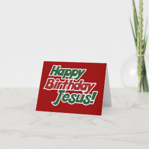 Weihnachten ist Jesus zum Geburtstag