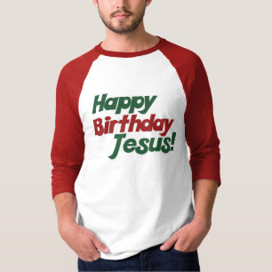 Weihnachten ist Jesus zum Geburtstag T-Shirt