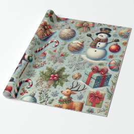 Weihnachten ist schon da geschenkpapier