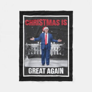 Weihnachten ist wieder großartig Weihnachten Pajam Fleecedecke