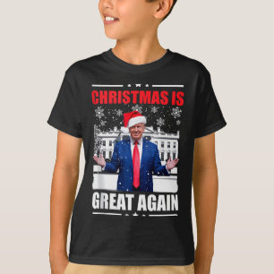 Weihnachten ist wieder großartig Xmas lustige Trum T-Shirt