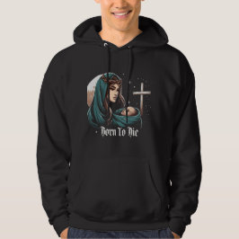 Weihnachten Jesus Christus Geboren zu Die Kreuz Hoodie