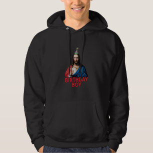 Weihnachten Jesus Geburtstag Junge Hoodie