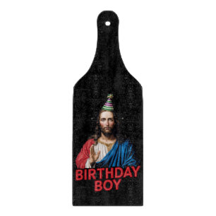 Weihnachten Jesus Geburtstag Junge Schneidebrett