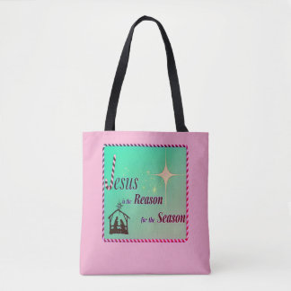 Weihnachten Jesus Grund für die Saison Tote Tasche