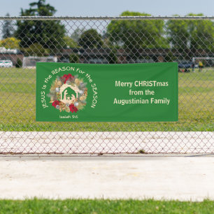 Weihnachten JESUS IST DER GRUND Banner