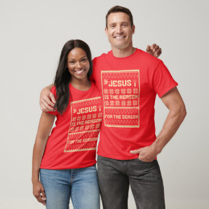 Weihnachten Jesus ist der Grund für die Jahreszeit T-Shirt