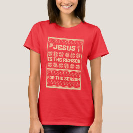 Weihnachten Jesus ist der Grund für die Jahreszeit T-Shirt