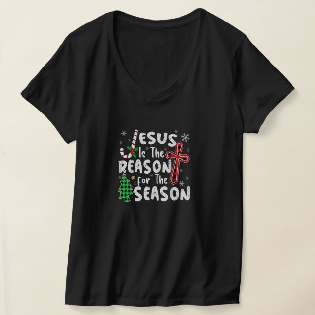 Weihnachten Jesus ist der Grund für die Jahreszeit T-Shirt (Ablage )