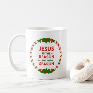 Weihnachten Jesus ist der Grund für die Saison Kaffeetasse