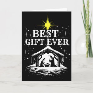 Weihnachten Jesus Krippen Szene Christlich Karte