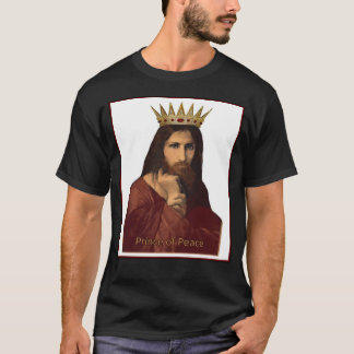 Weihnachten Jesus Portrait Kronprinz C. T-Shirt