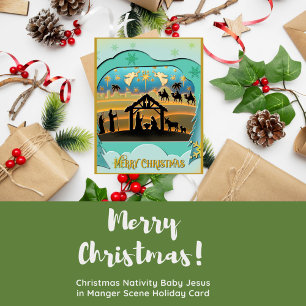 Weihnachten Jesuskind im Kippenszenario