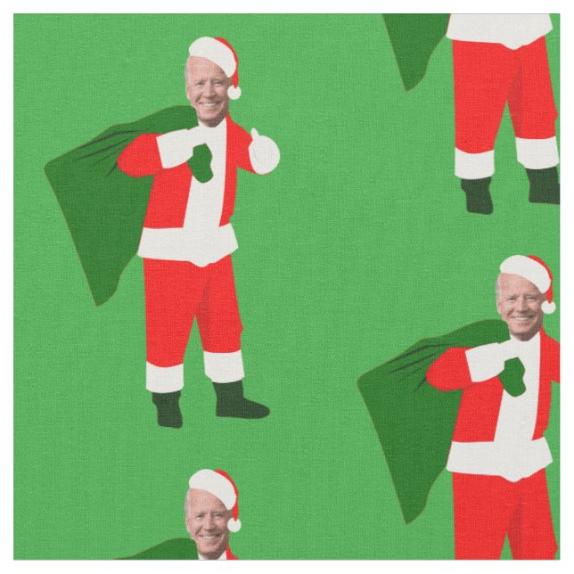 Weihnachten jobiden santa stoff (Nahaufnahme)