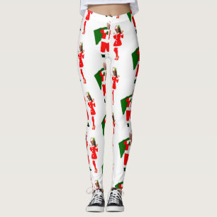 weihnachten joe biden weihnachtsmann kamala harris leggings