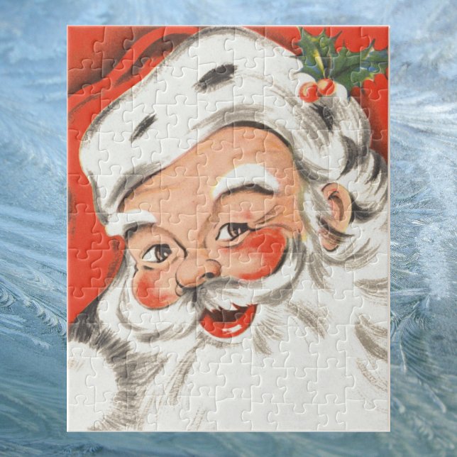 Weihnachten, Jolly Weihnachtsmann mit Lächeln Puzzle (Von Creator hochgeladen)
