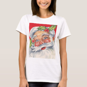 Weihnachten, Jolly Weihnachtsmann mit Seinem Hut T-Shirt