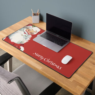 Weihnachten, Jolly Winking Weihnachtsmann Schreibtischunterlage