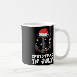Weihnachten Juli Anker Xmas Strand Sommer Männer J Kaffeetasse