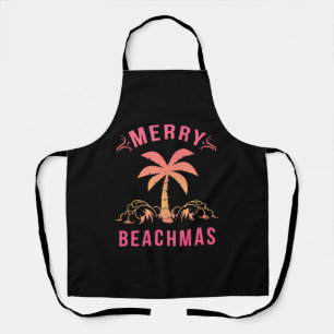 Weihnachten Juli Küste Strand Merry Beachmas Palm Schürze
