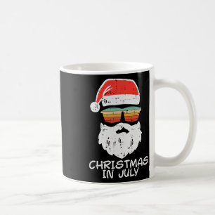 Weihnachten Juli Santa Sonnenuntergang Sonnenbrill Kaffeetasse