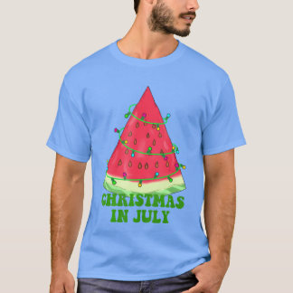 Weihnachten Juli zu Weihnachten im Juli Melone r T-Shirt