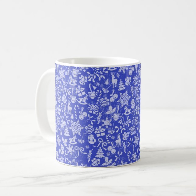 Weihnachten Kaffeetasse (Vorderseite Links)