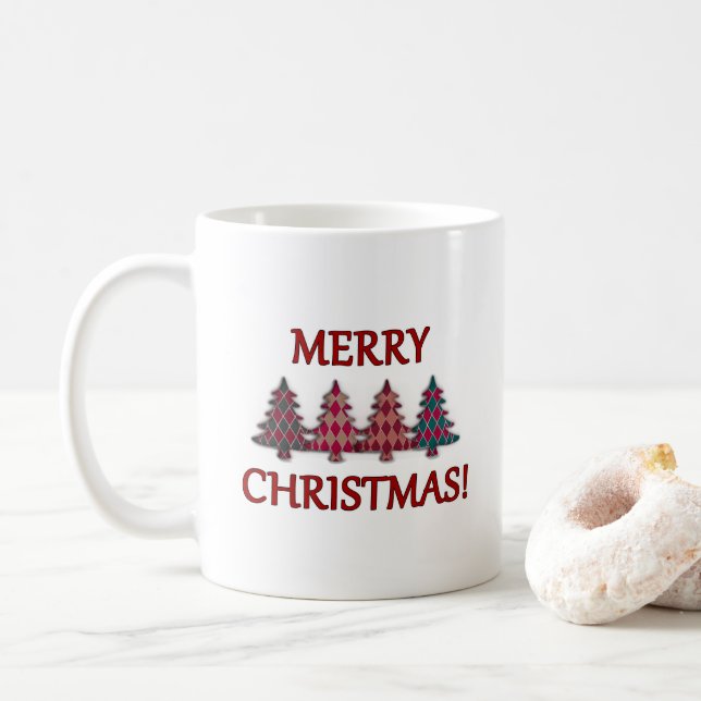 Weihnachten Kaffeetasse (Mit Donut)