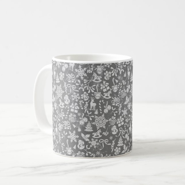 Weihnachten Kaffeetasse (Vorderseite Links)