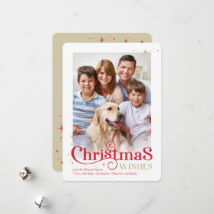Weihnachten Kalligrafie stilvoll festlich moderne