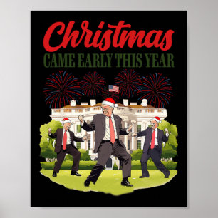 Weihnachten kam Anfang dieses Jahres Funny Santa T Poster