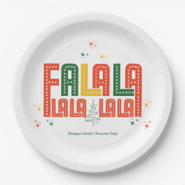 Weihnachten - Karaoke Kirche Pappteller