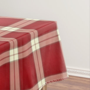 Weihnachten Kariert 02-Cotton Tablecloth 52x70 Tischdecke