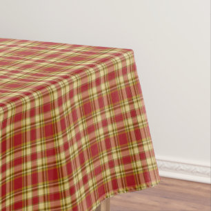 Weihnachten Kariert 15-Cotton Tablecloth 52x70 Tischdecke