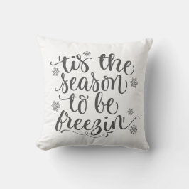 Weihnachten Kariert Dies ist die Jahreszeit zu sei Kissen