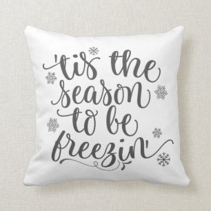 Weihnachten Kariert Dies ist die Jahreszeit zu sei Kissen