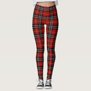 Weihnachten Karierte Ladys Leggings