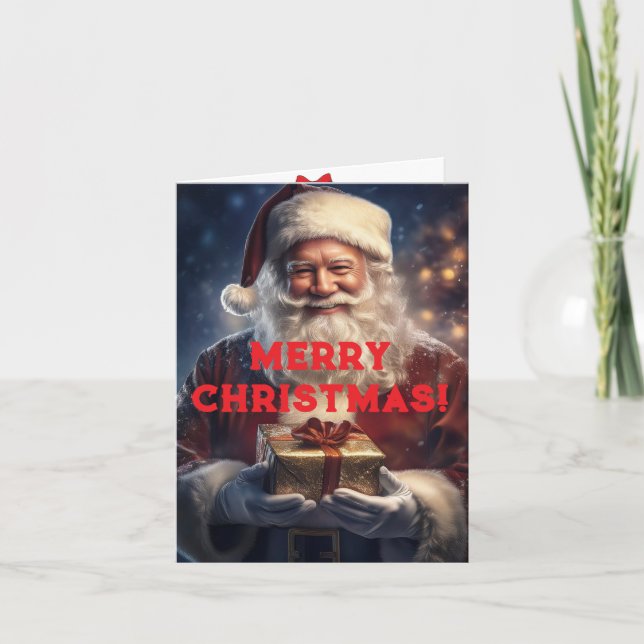 Weihnachten Karte (Vorderseite)