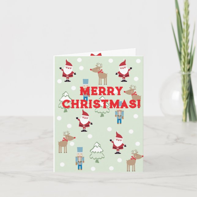 Weihnachten Karte (Vorderseite)