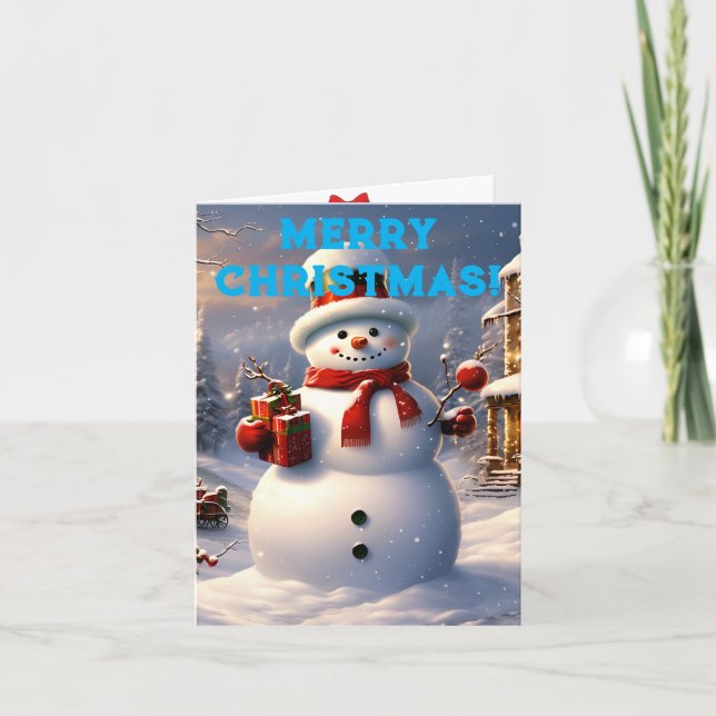 Weihnachten Karte (Vorderseite)